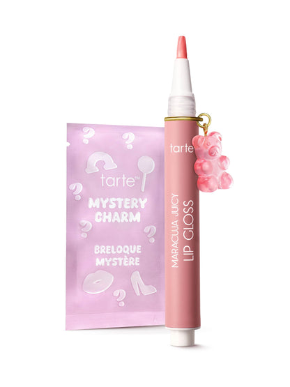 maracuja juicy lip gloss with limited-edition charm